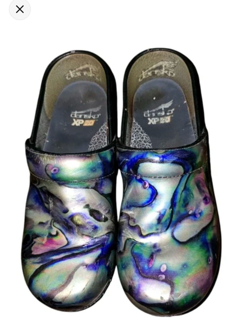 DANSKO XP 2.0 Iridescent Marble Clogs